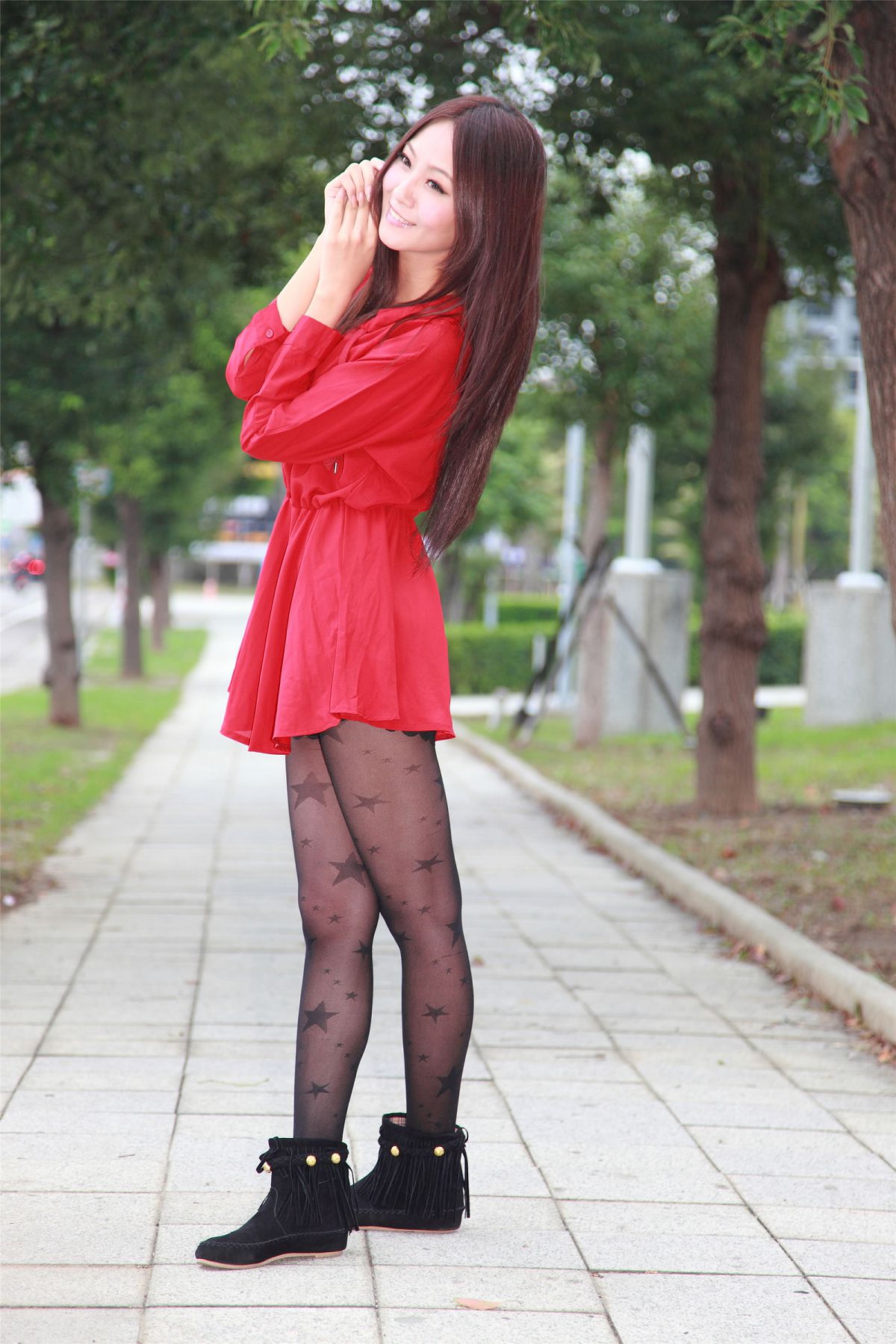 [Beautyleg] 模特周边 Winnie新竹县体育场外拍 [52P]