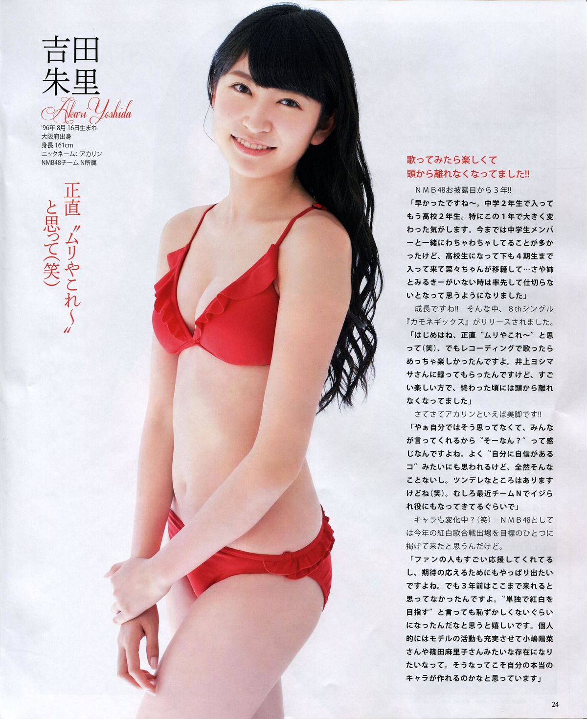 [Bomb Magazine] 2013 No.11 NMB48 向田茉夏 [65P]