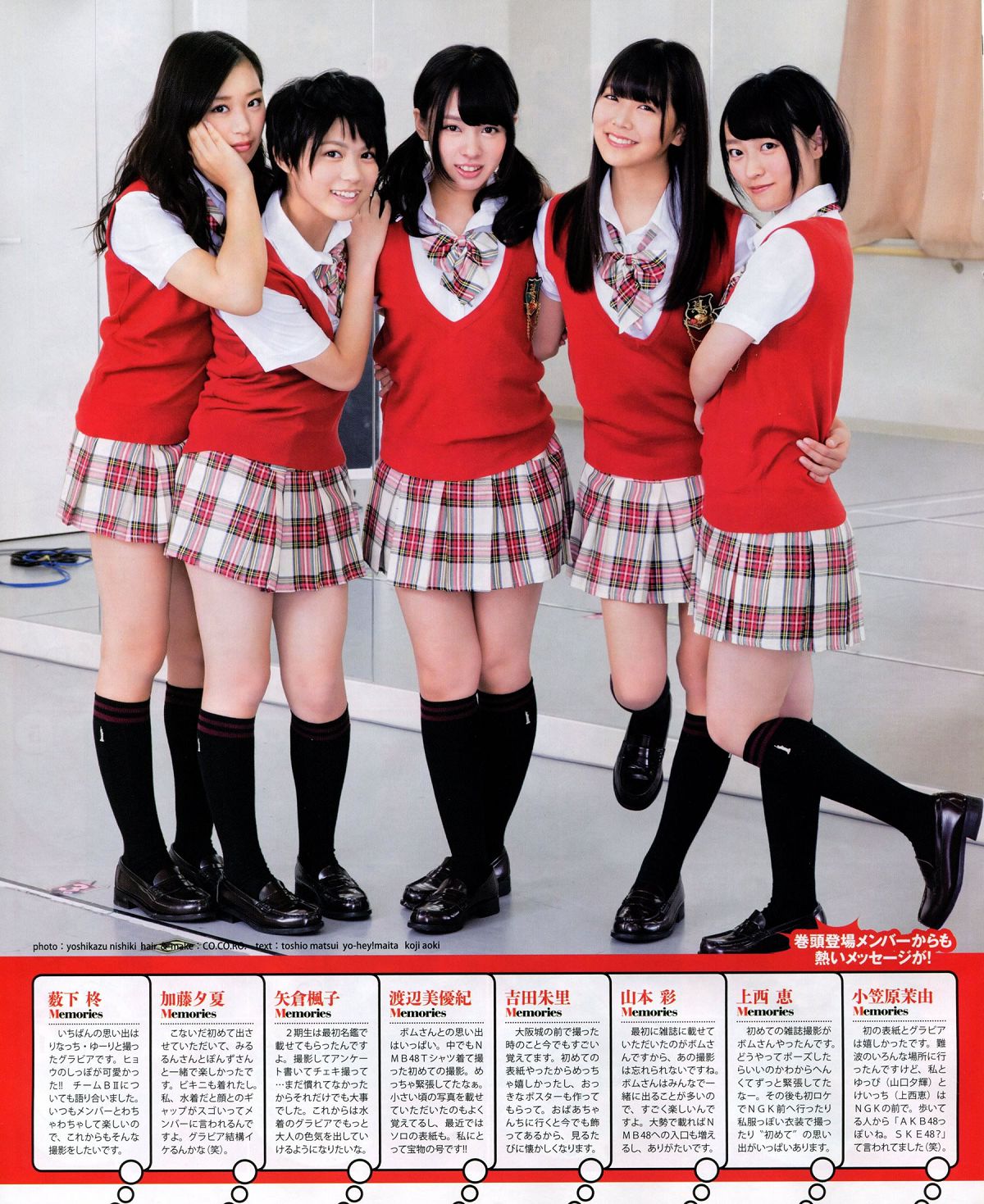 [Bomb Magazine] 2013 No.11 NMB48 向田茉夏 [65P]