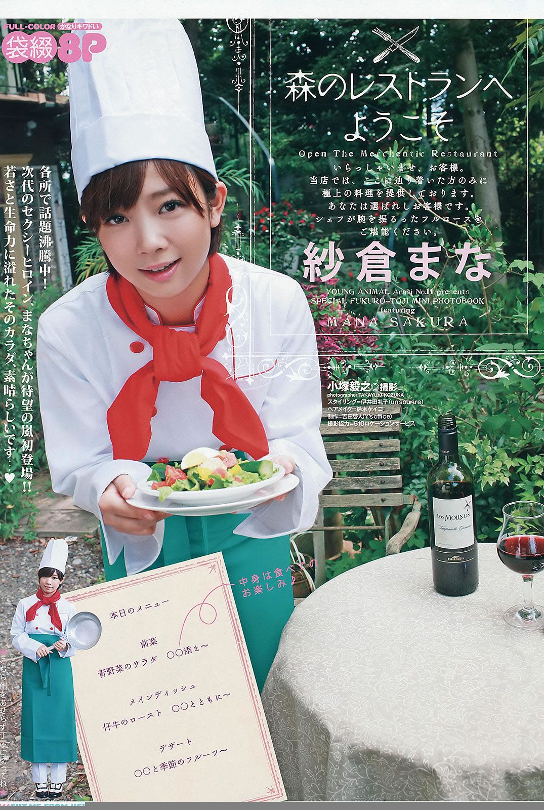 [Young Animal Arashi] 2012 No.11 12 今野杏南 青野未来 紗倉まな 琥珀うた 星美りか 优希まこと 丸高爱実 [42PP]