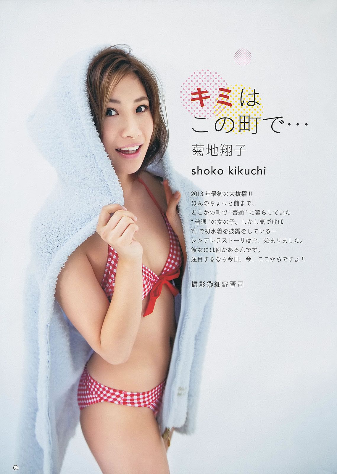 [Weekly Young Jump] 2013 No.12 13 小嶋陽菜 入山杏奈 菊地翔子 岩﨑名美 SUPER☆GiRLS [32P]