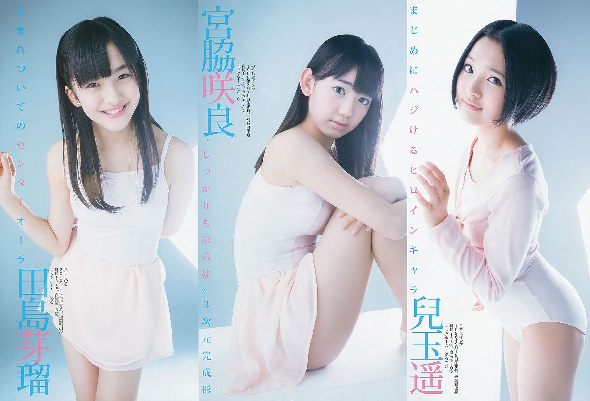 [Weekly Young Jump] 2013 No.16 17 本田翼 杉本有美 逢沢りな HKT48 [24P]