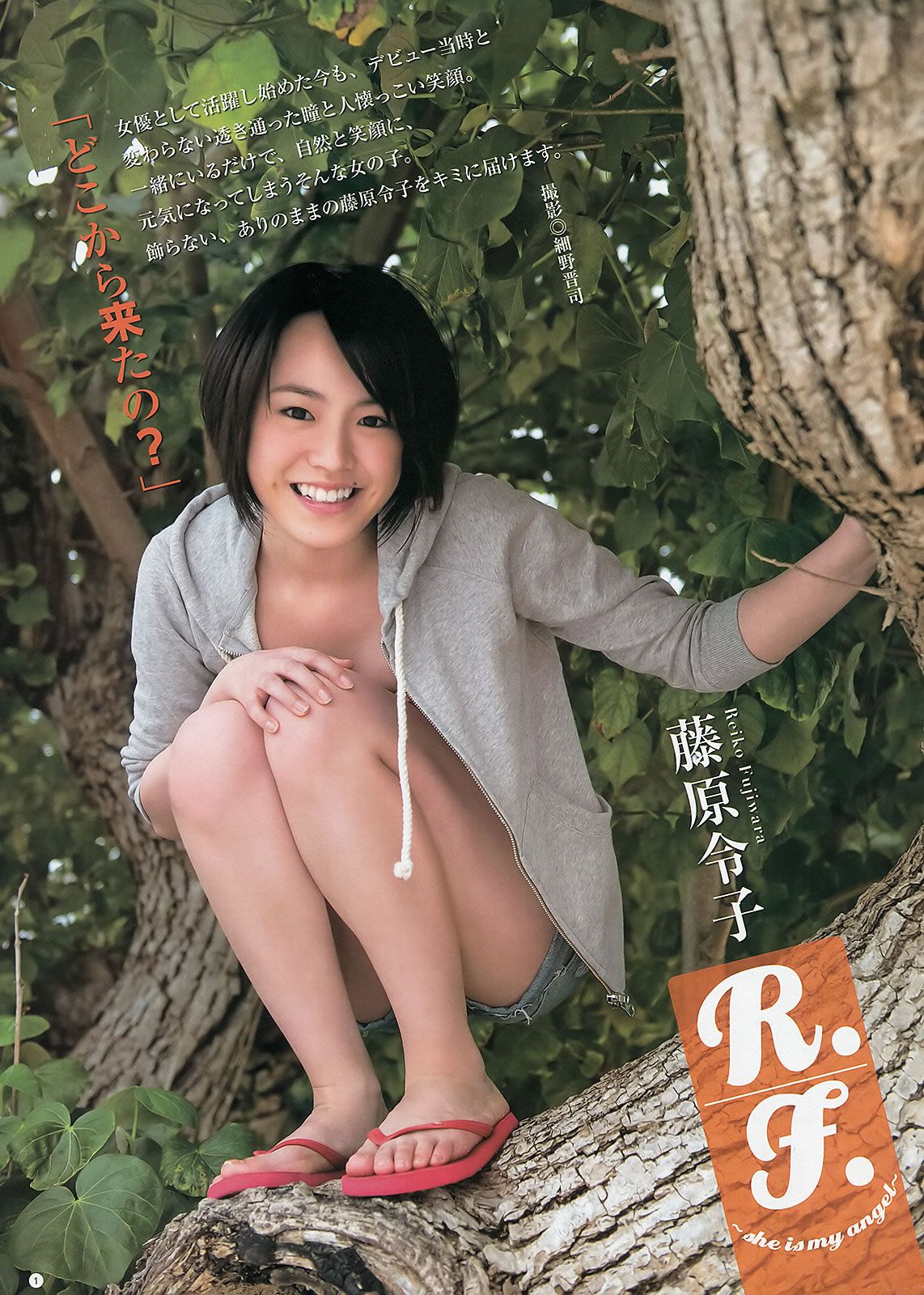 [Weekly Young Jump] 2013 No.25 26 鬼頭桃菜 倉持明日香 深谷理紗 藤原令子 AKB48 [35P]
