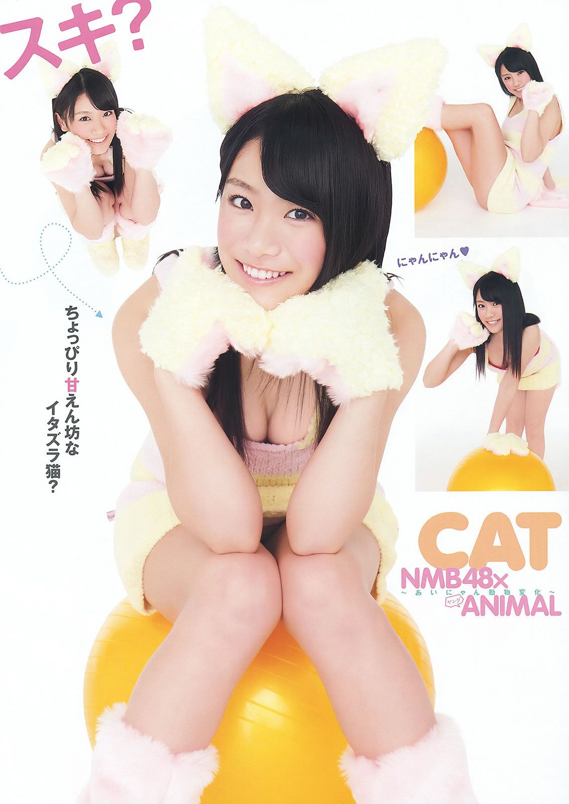 [Young Animal] 2012 No.03 04 吉木りさ 百川晴香 篠崎愛 瑠川リナ NMB48 山本彩 山本奈々 [41P]