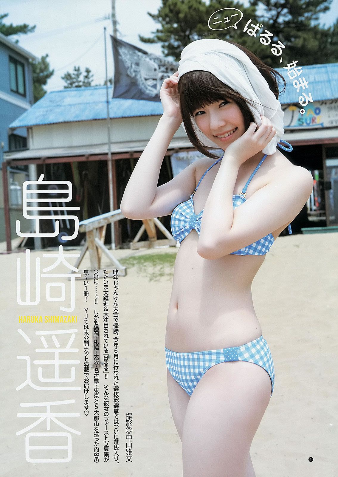 [Weekly Young Jump] 2013 No.33 34 有村架純 島崎遙香 鈴木愛理 小島瑠璃子 ベイビーレイズ [27P]