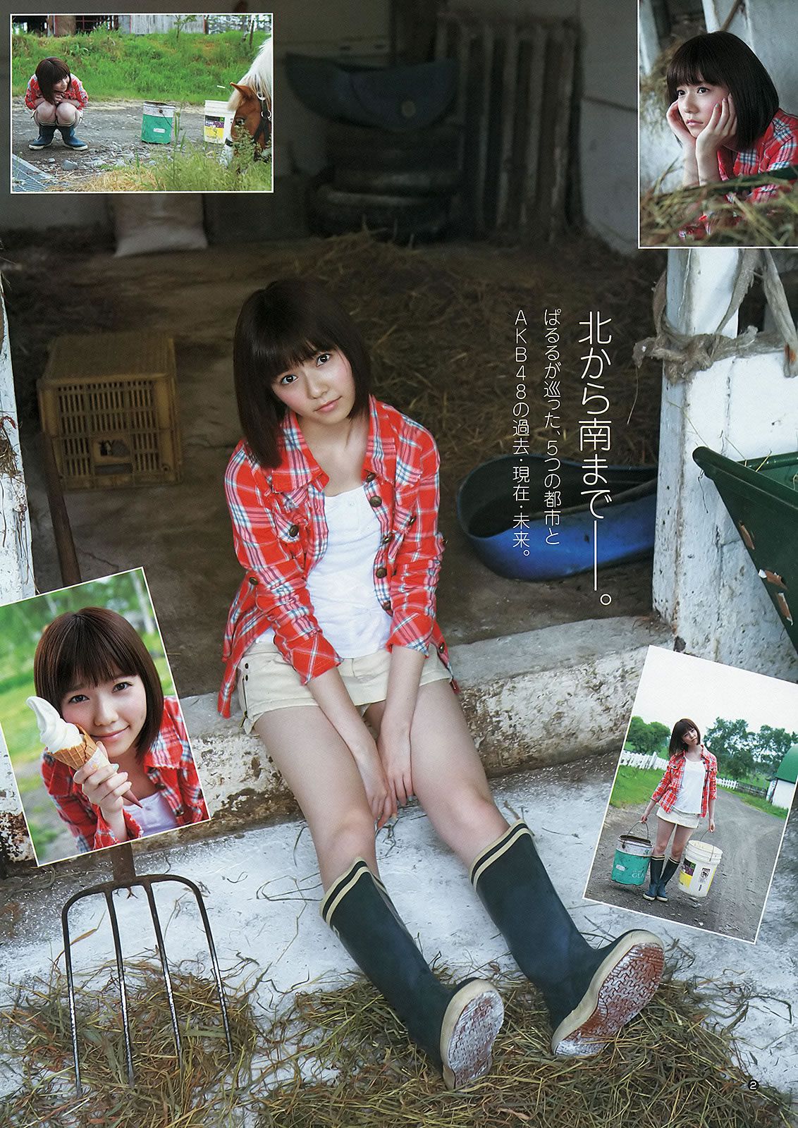 [Weekly Young Jump] 2013 No.33 34 有村架純 島崎遙香 鈴木愛理 小島瑠璃子 ベイビーレイズ [27P]