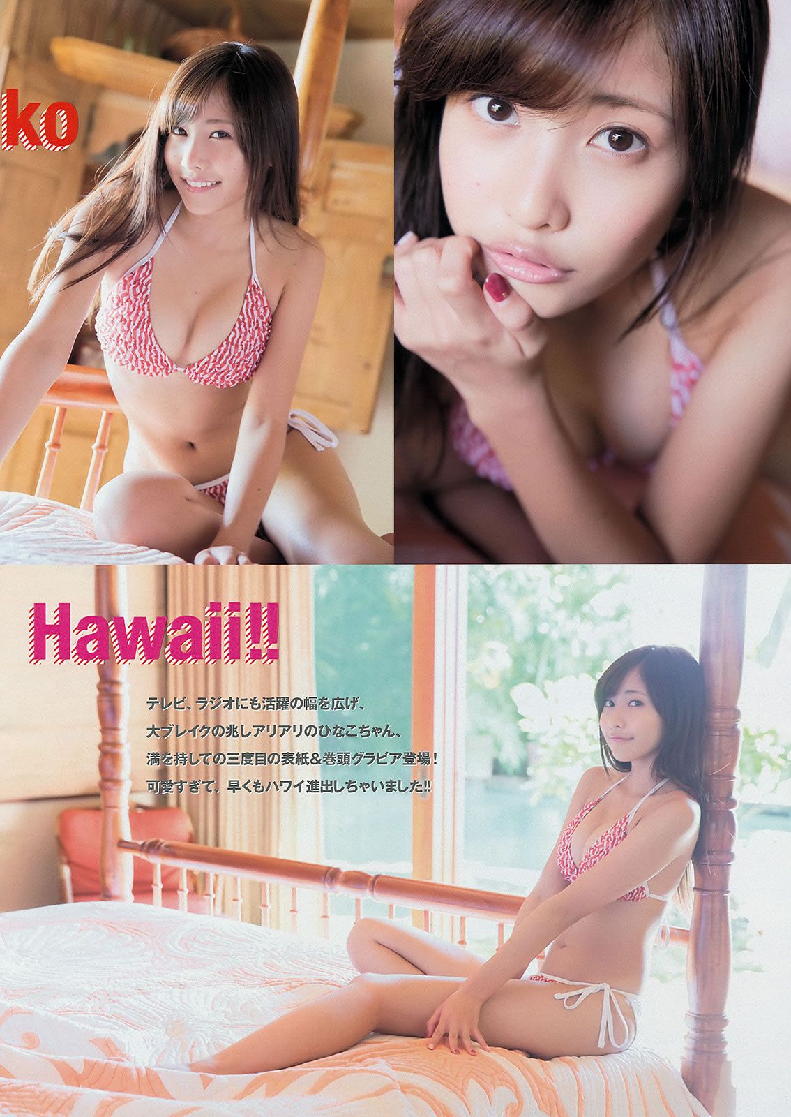 [Young Magazine] 2014 No.01-03 佐野ひなこ 上野優華 トリンドル玲奈 マギー 筧美和子 [23P]