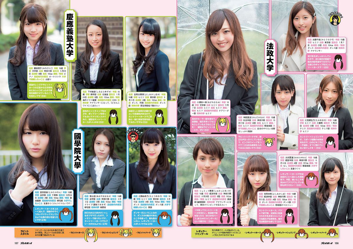 [Weekly Playboy] 2014 No.18 小島瑠璃子 SKE48 大口智恵美 小間千代 葉加瀬マイ 辻本杏 [30P]