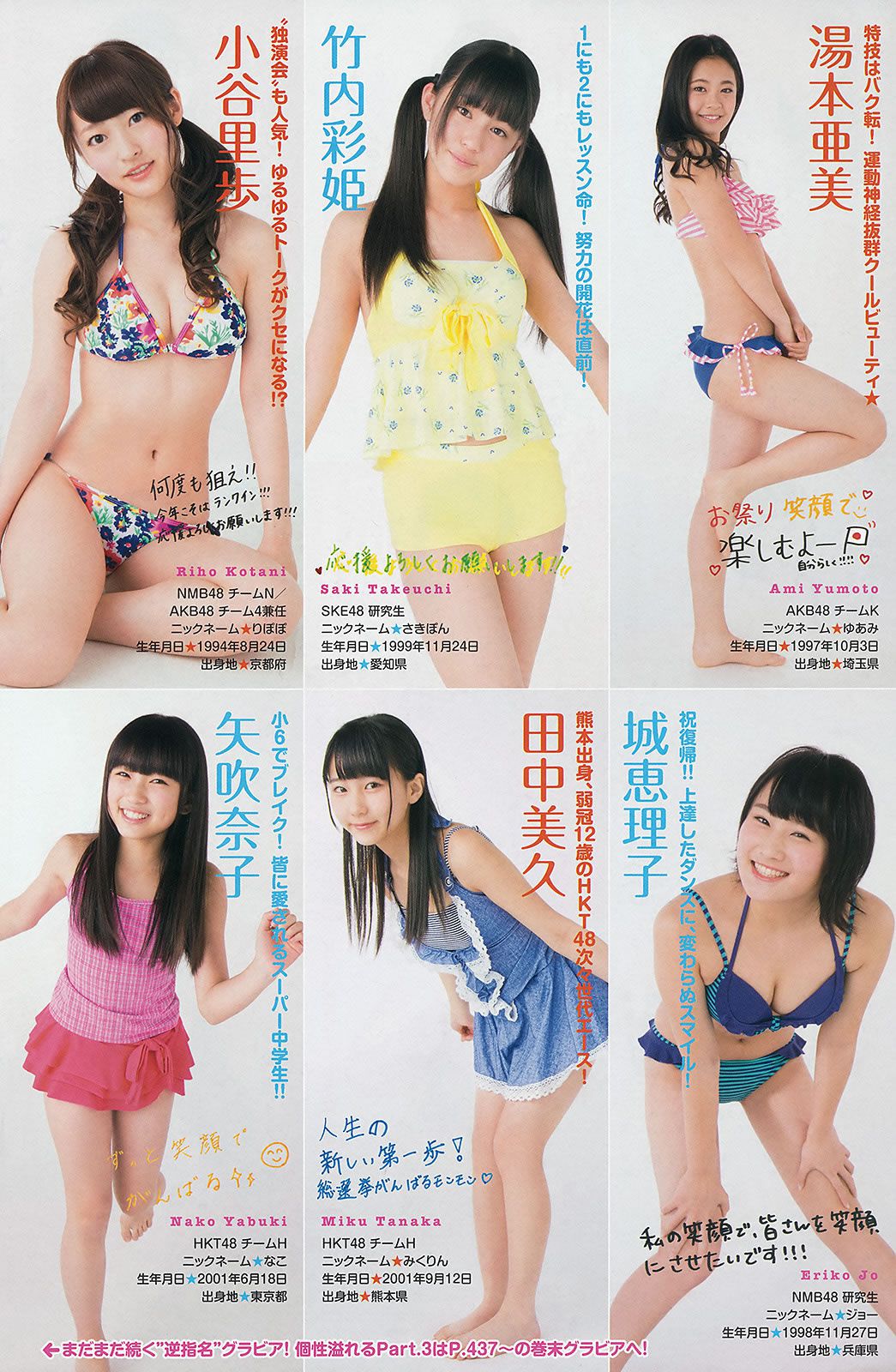 [Young Magazine] 2014 No.27 28 渡辺麻友 川栄李奈 吉木りさ [36P]
