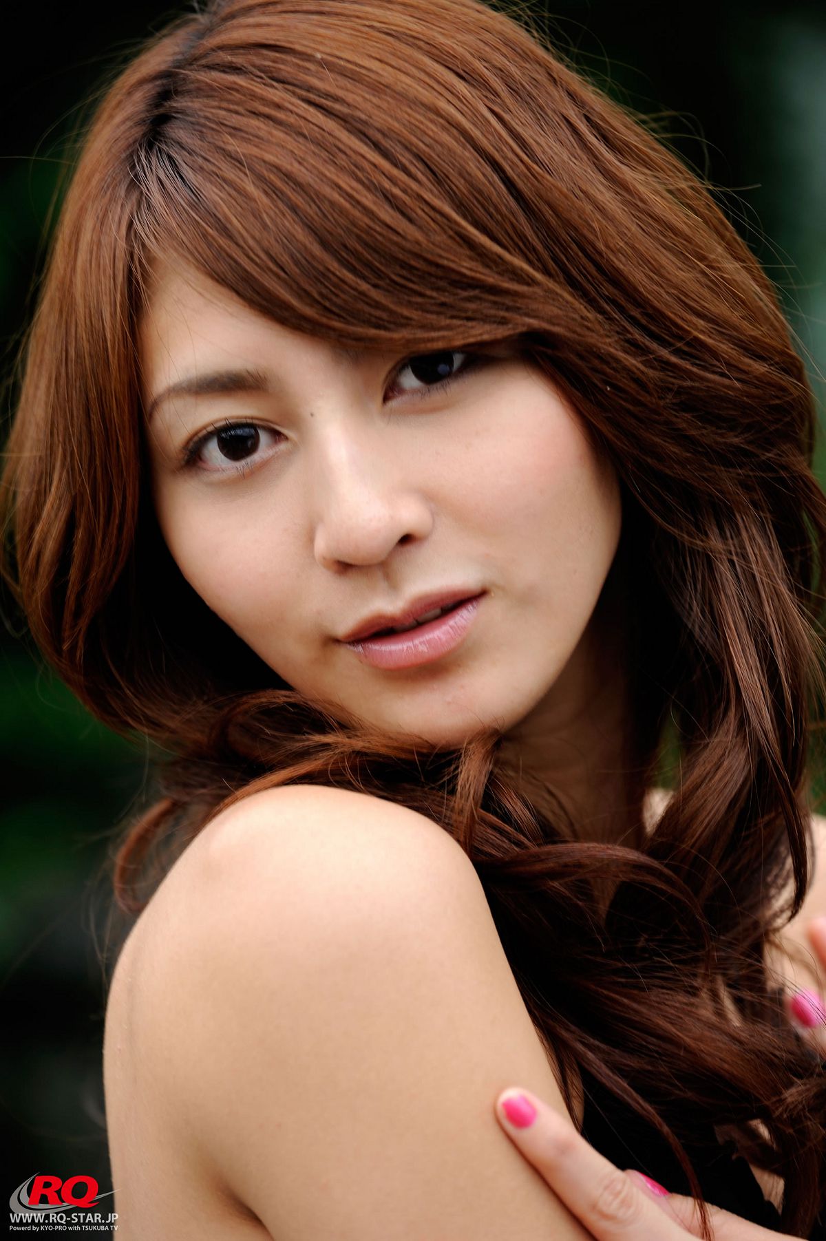 [RQ-STAR] NO.00030 Yuka Yamazaki 山崎友華 Swim Suits – Black [131P]