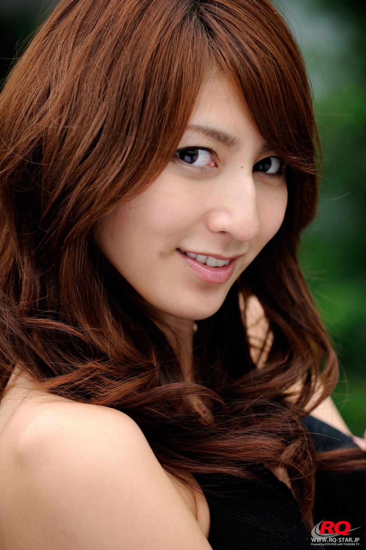 [RQ-STAR] NO.00030 Yuka Yamazaki 山崎友華 Swim Suits – Black [131P]