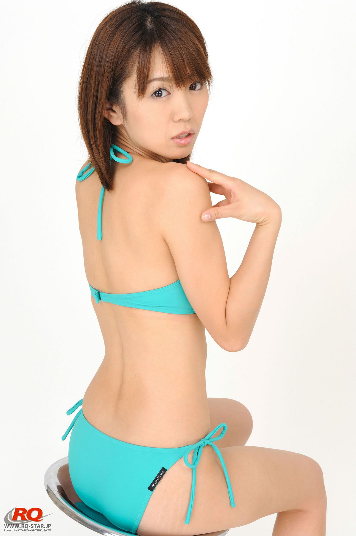 [RQ-STAR] NO.00059 Kotomi Kurosawa 黒沢琴美 Swim Suits – Green [105P]