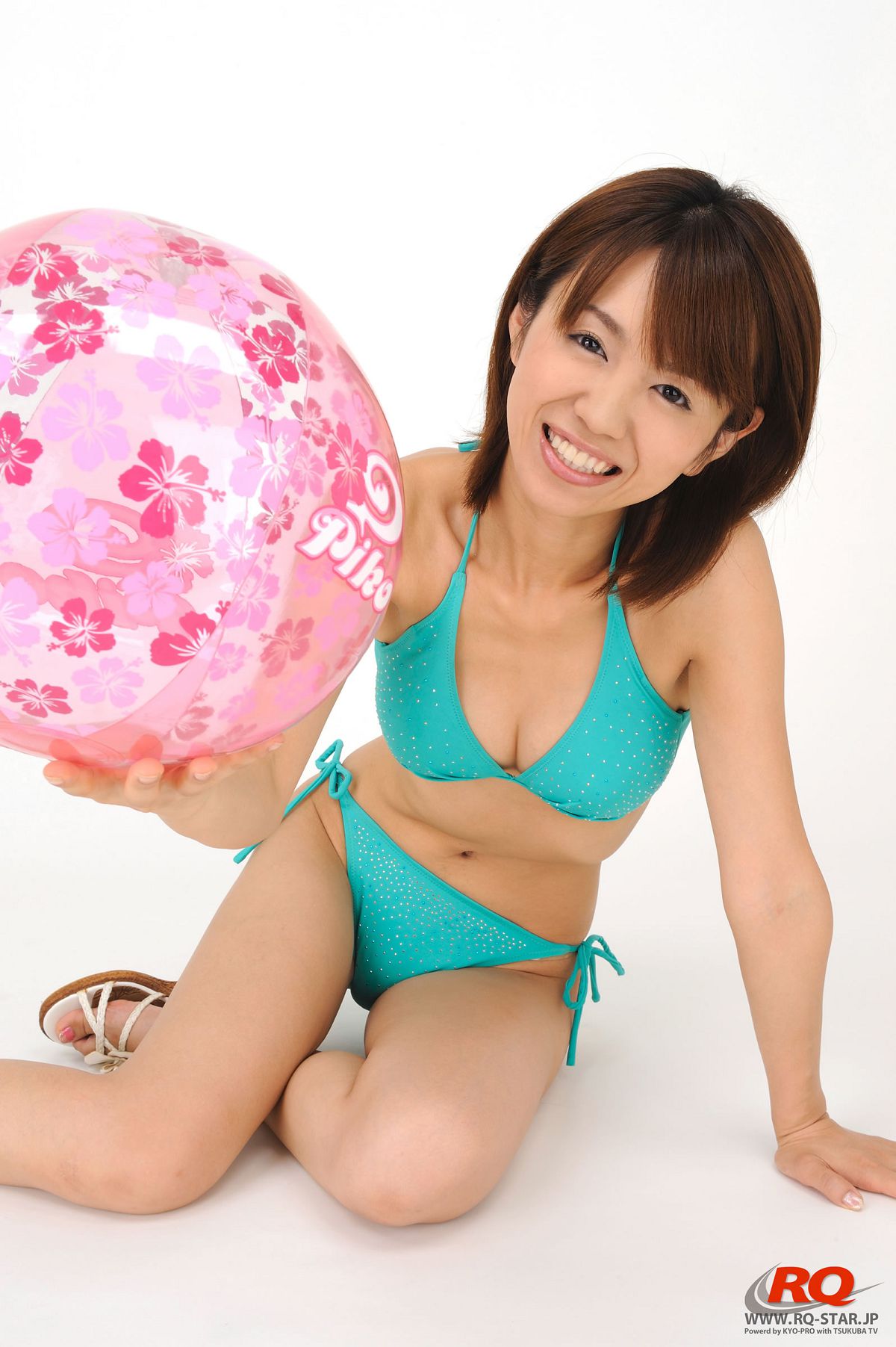[RQ-STAR] NO.00059 Kotomi Kurosawa 黒沢琴美 Swim Suits – Green [105P]