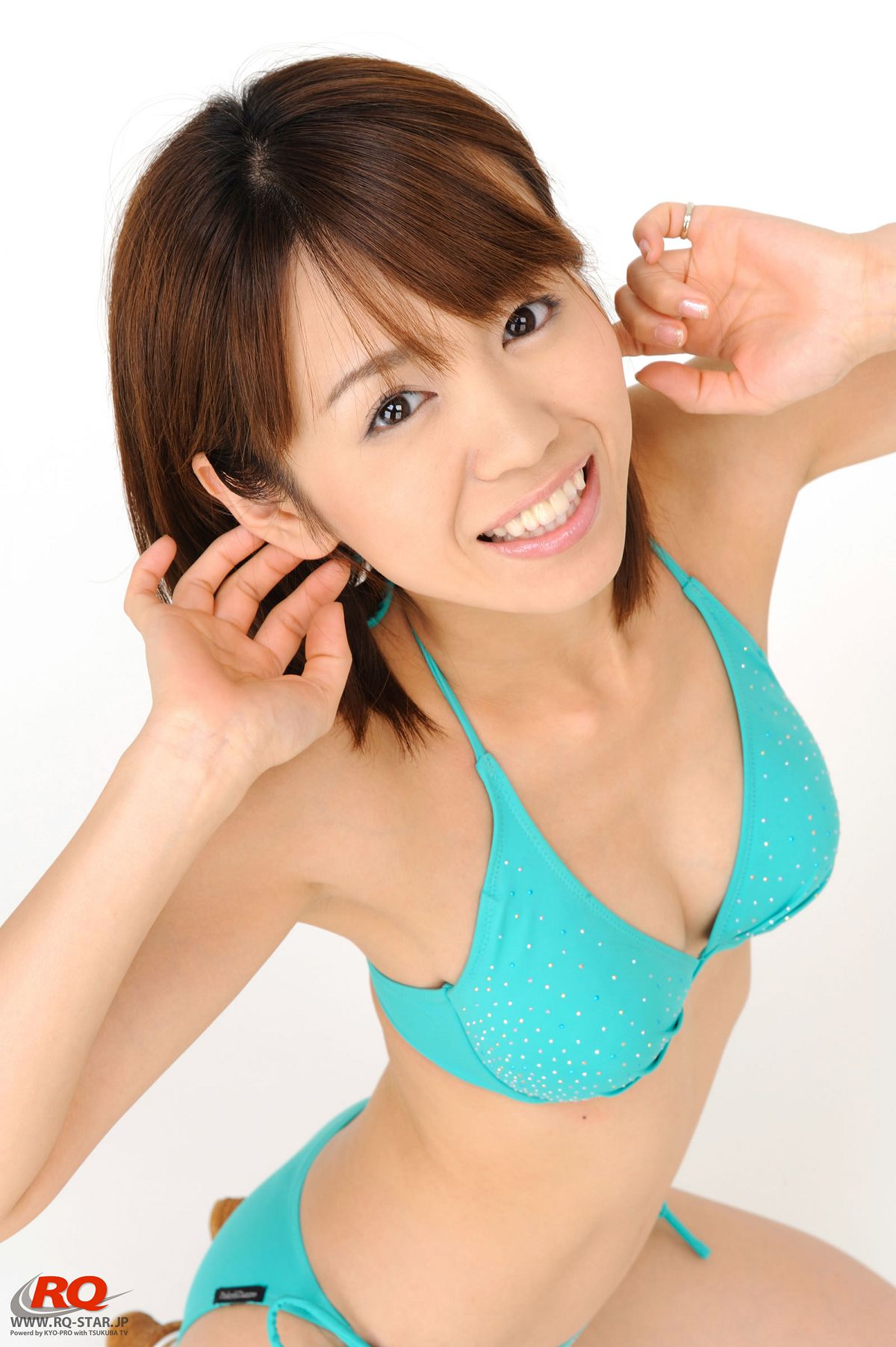 [RQ-STAR] NO.00059 Kotomi Kurosawa 黒沢琴美 Swim Suits – Green [105P]