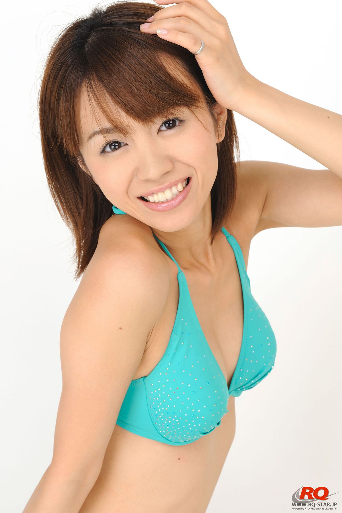 [RQ-STAR] NO.00059 Kotomi Kurosawa 黒沢琴美 Swim Suits – Green [105P]