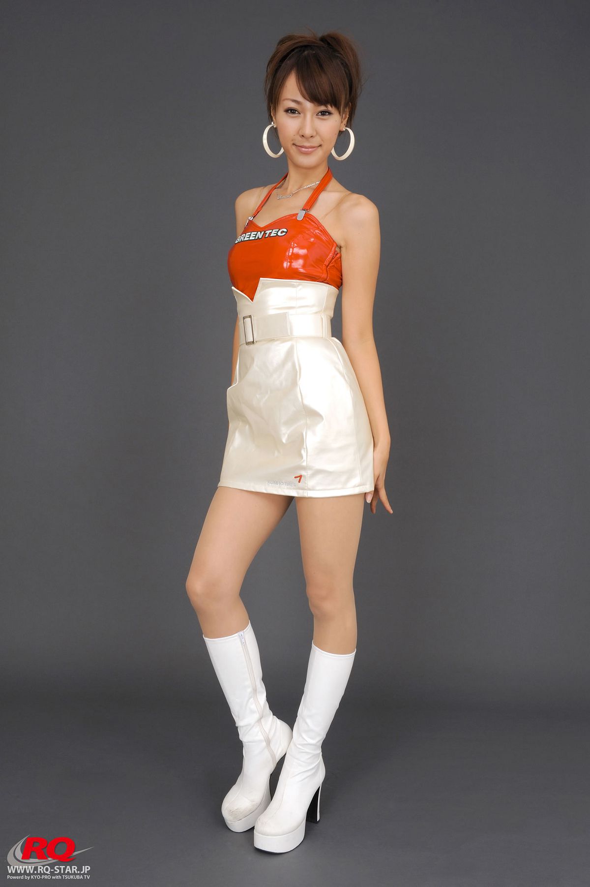 [RQ-STAR] NO.00065 Tomoe Nakagawa 中川知映 Race Queen Green Tec [111P]