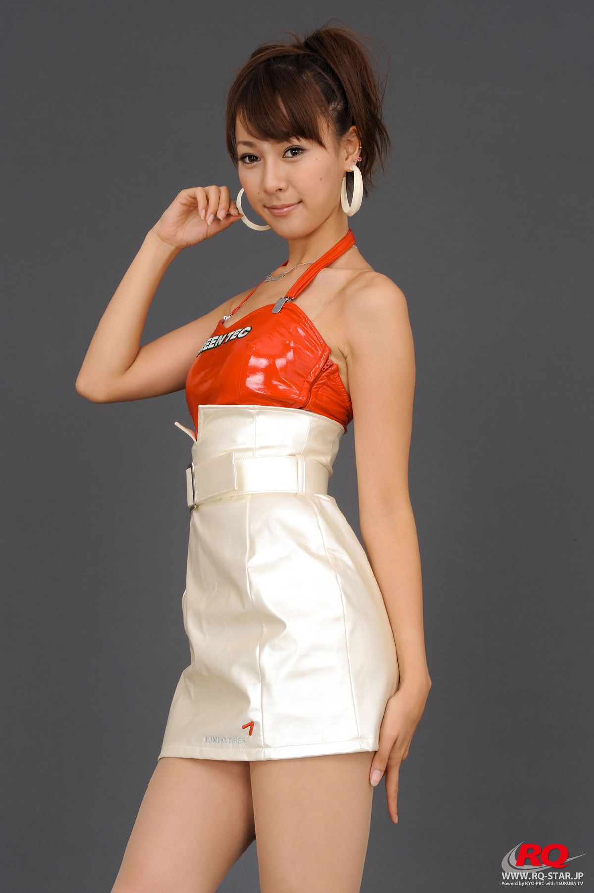 [RQ-STAR] NO.00065 Tomoe Nakagawa 中川知映 Race Queen Green Tec [111P]