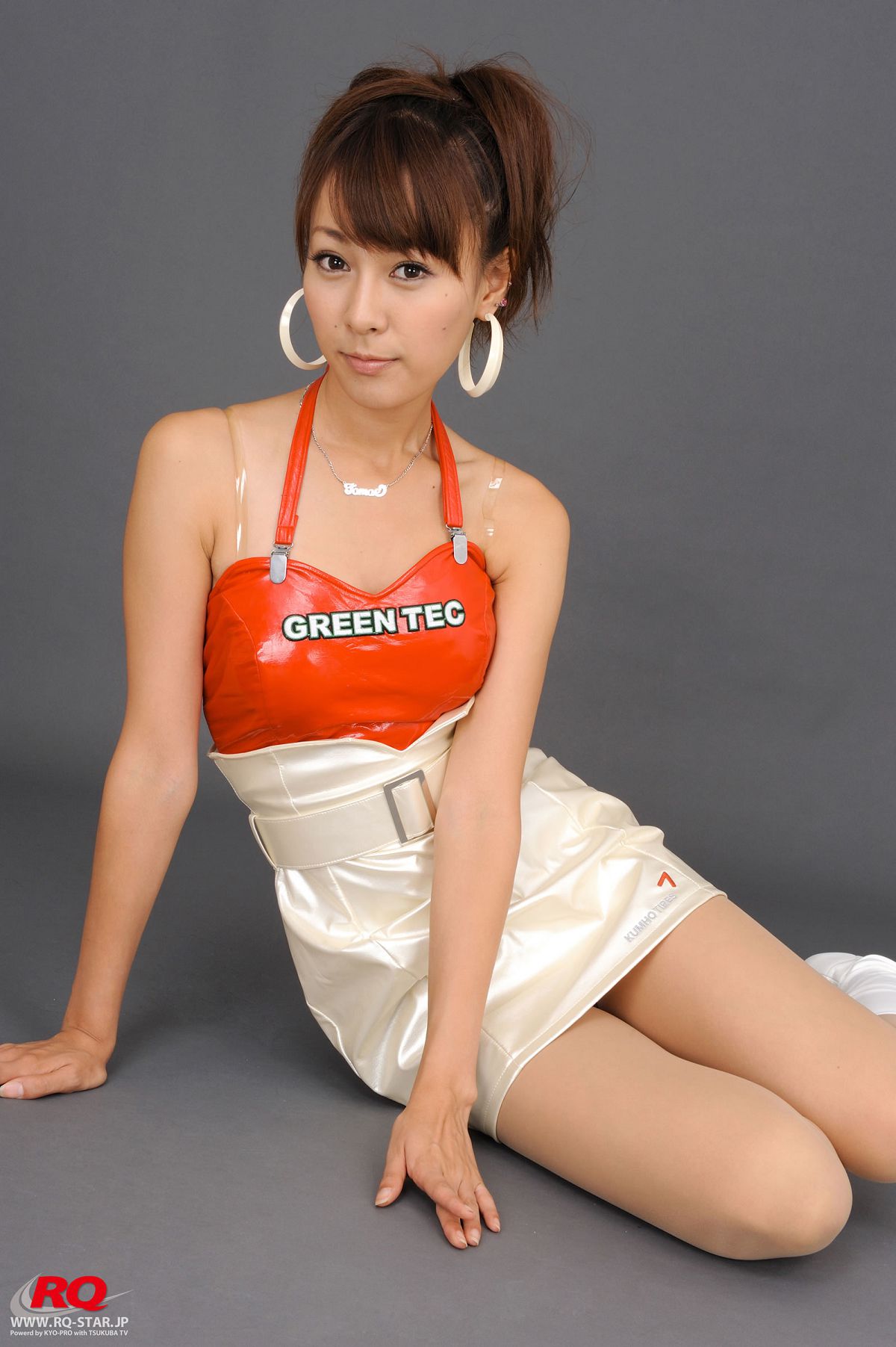 [RQ-STAR] NO.00065 Tomoe Nakagawa 中川知映 Race Queen Green Tec [111P]
