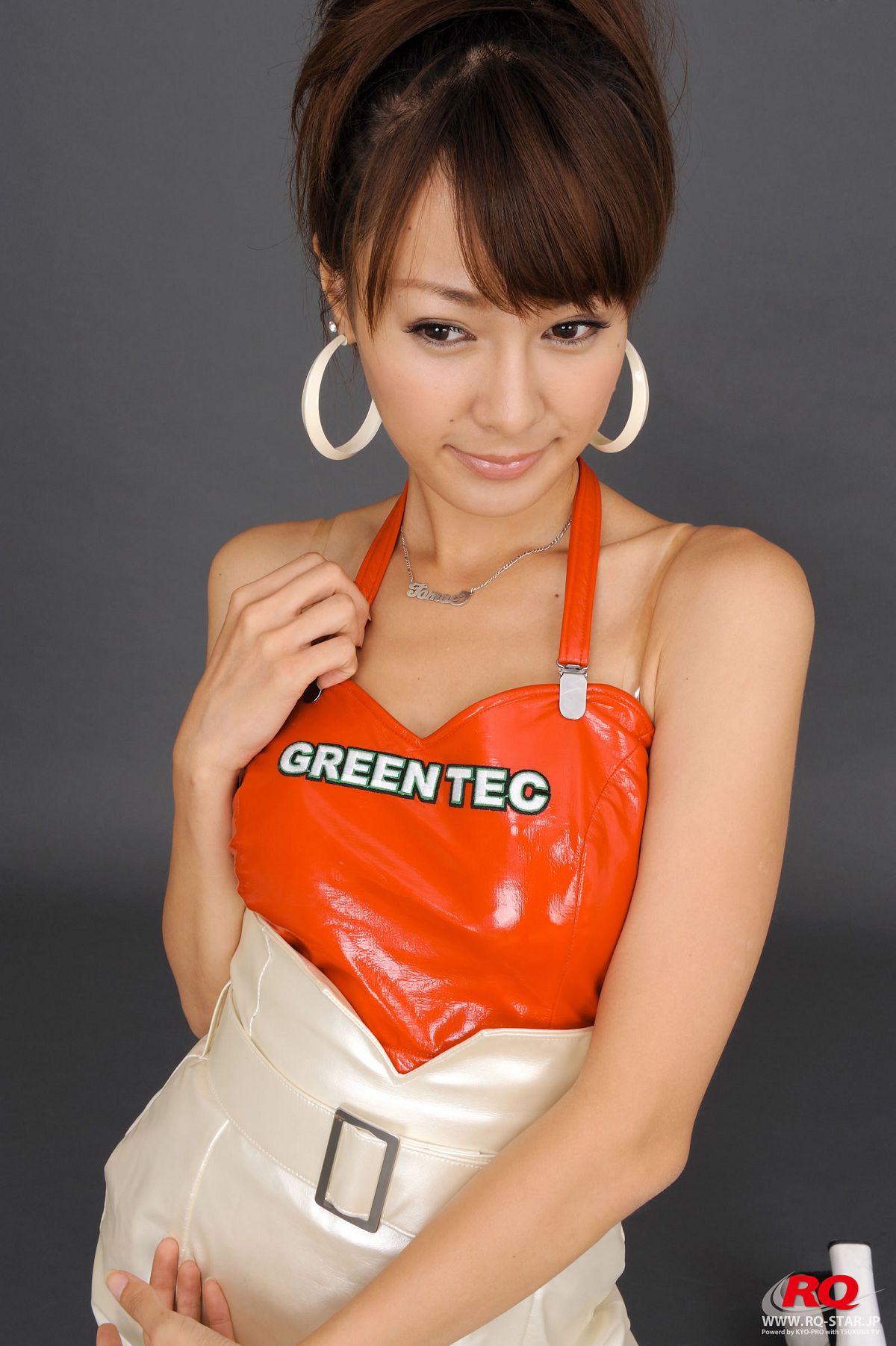 [RQ-STAR] NO.00065 Tomoe Nakagawa 中川知映 Race Queen Green Tec [111P]