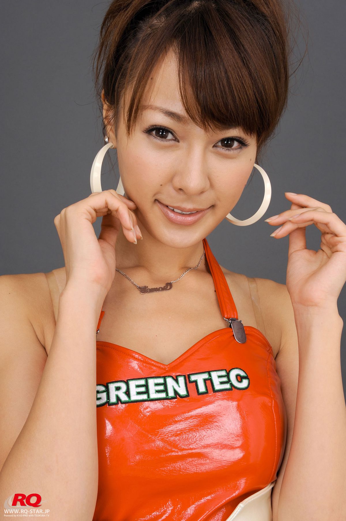 [RQ-STAR] NO.00065 Tomoe Nakagawa 中川知映 Race Queen Green Tec [111P]