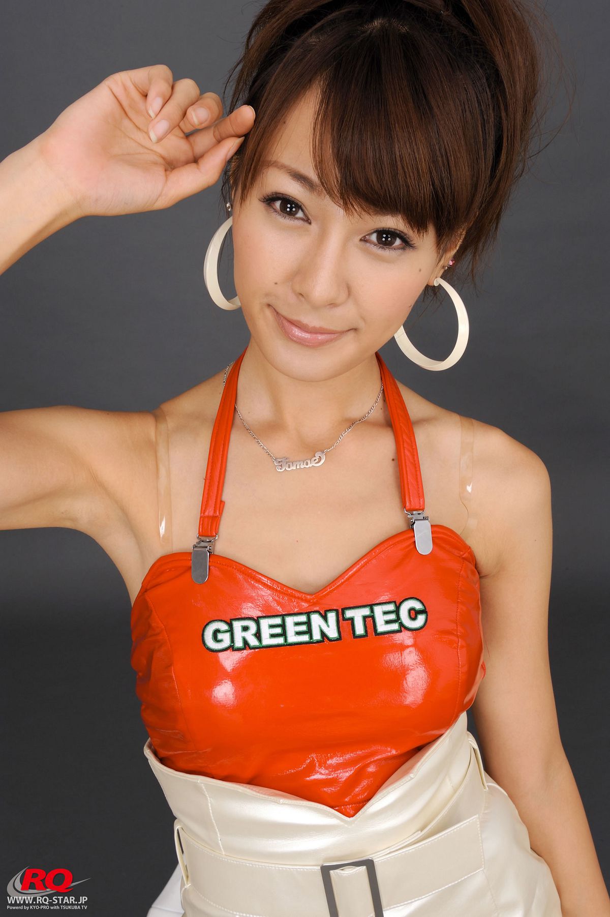 [RQ-STAR] NO.00065 Tomoe Nakagawa 中川知映 Race Queen Green Tec [111P]