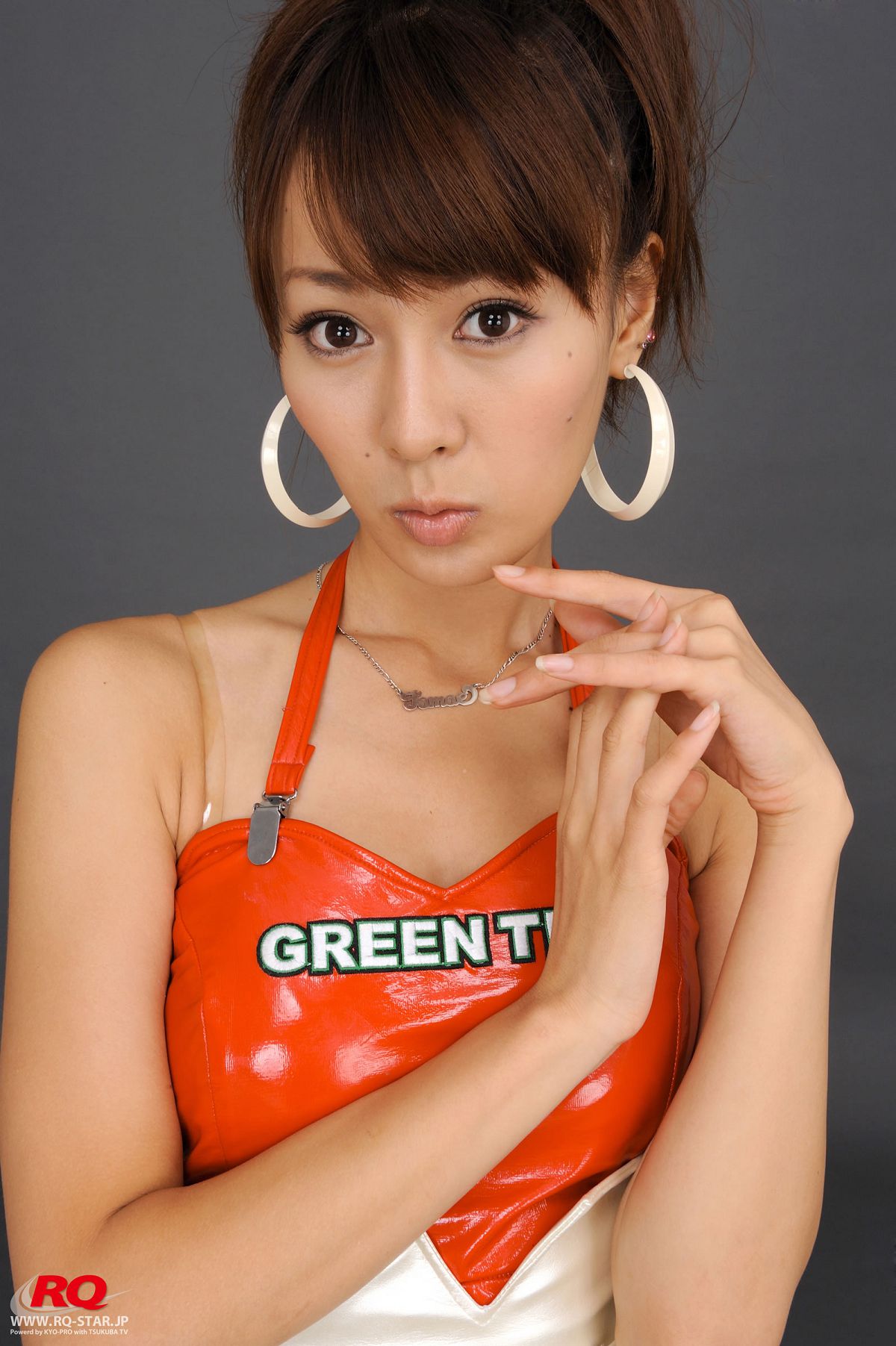 [RQ-STAR] NO.00065 Tomoe Nakagawa 中川知映 Race Queen Green Tec [111P]