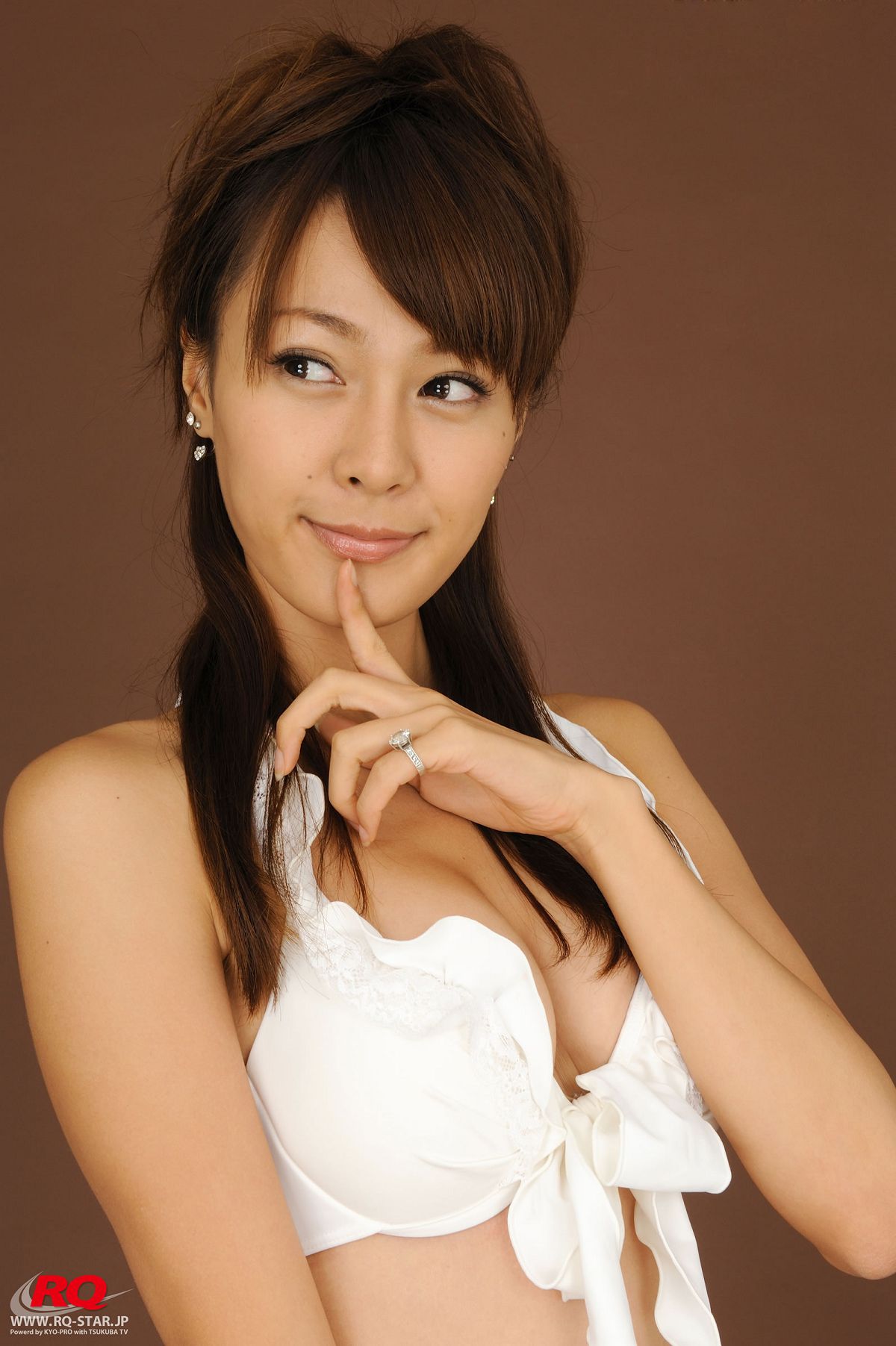 [RQ-STAR] NO.00066 Tomoe Nakagawa 中川知映 Swim Suits – White [108P]