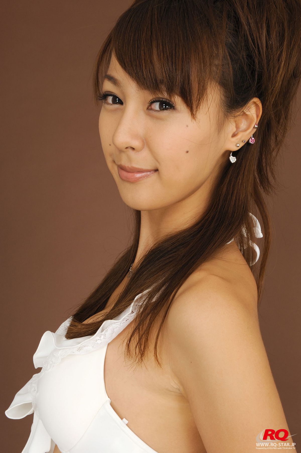 [RQ-STAR] NO.00066 Tomoe Nakagawa 中川知映 Swim Suits – White [108P]