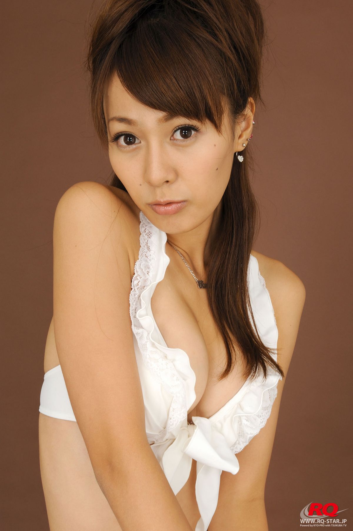 [RQ-STAR] NO.00066 Tomoe Nakagawa 中川知映 Swim Suits – White [108P]