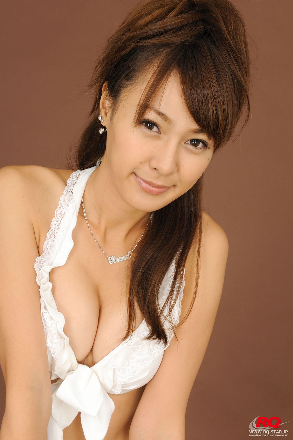 [RQ-STAR] NO.00066 Tomoe Nakagawa 中川知映 Swim Suits – White [108P]