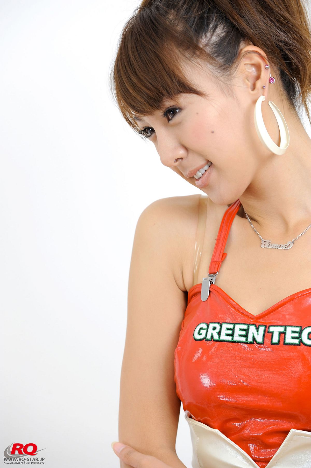 [RQ-STAR] NO.00067 Tomoe Nakagawa 中川知映 Race Queen – 2008 Green Tec [98P]
