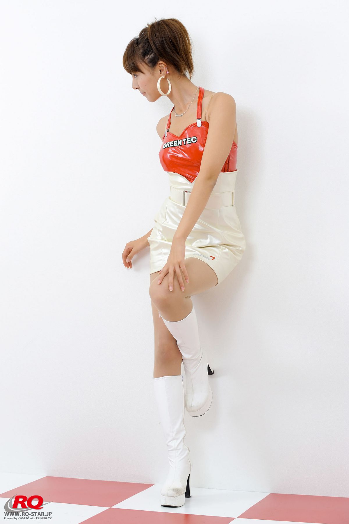 [RQ-STAR] NO.00067 Tomoe Nakagawa 中川知映 Race Queen – 2008 Green Tec [98P]