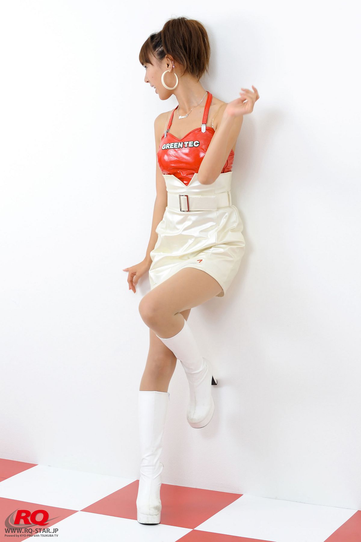 [RQ-STAR] NO.00067 Tomoe Nakagawa 中川知映 Race Queen – 2008 Green Tec [98P]