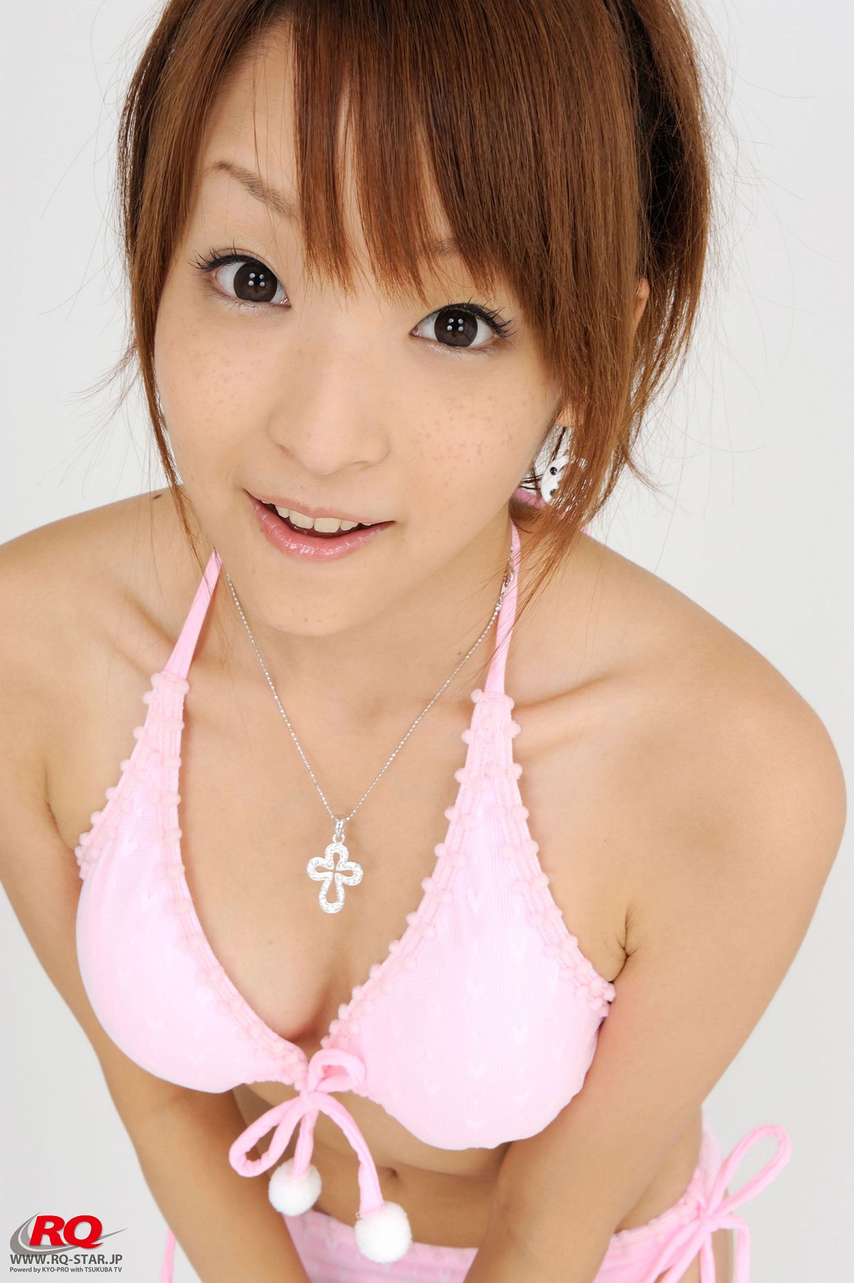 [RQ-STAR] NO.00075 Mio Aoki 青木未央 Swim Suits – White [89P]