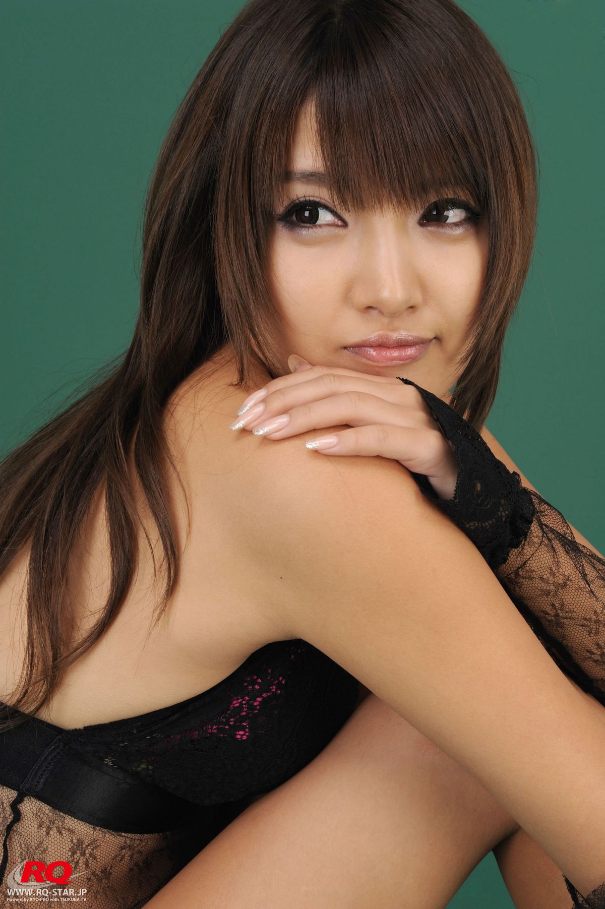 [RQ-STAR] NO.00079 Chie Yamauchi 山內智恵 Swim Suits – Black [115P]