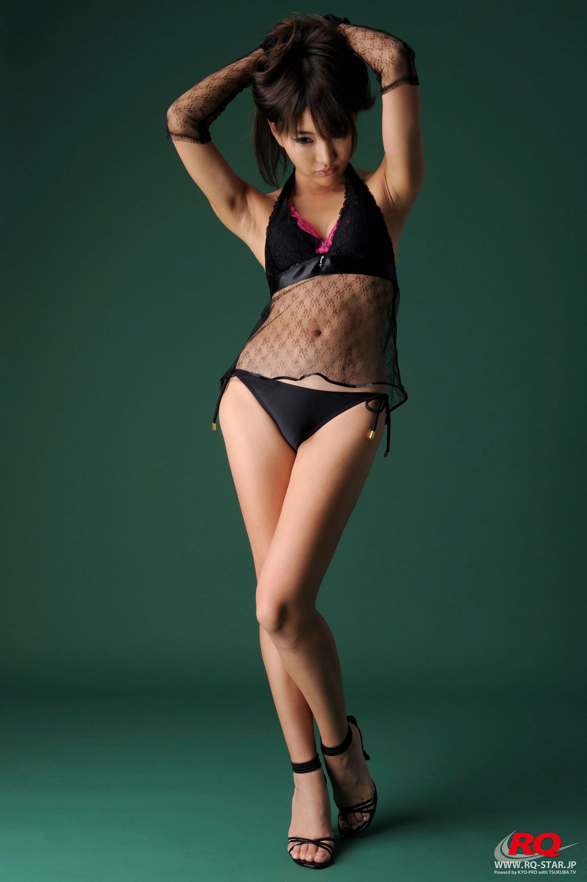 [RQ-STAR] NO.00079 Chie Yamauchi 山內智恵 Swim Suits – Black [115P]