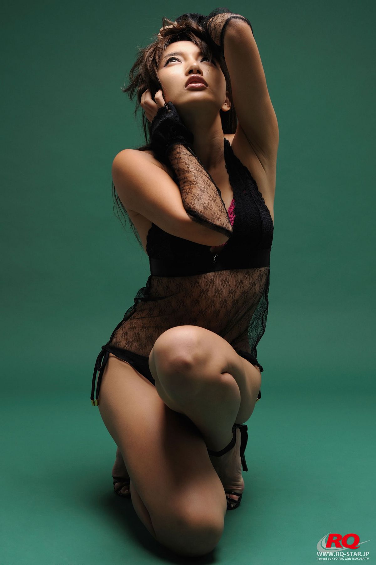 [RQ-STAR] NO.00079 Chie Yamauchi 山內智恵 Swim Suits – Black [115P]