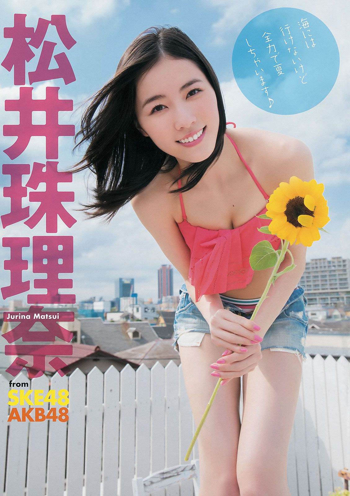 [Young Animal] 2014 No.15 16 橋本環奈 秋山美穂 松井珠理奈 二村春香 竹内舞 古畑奈和 松村香織 [44P]