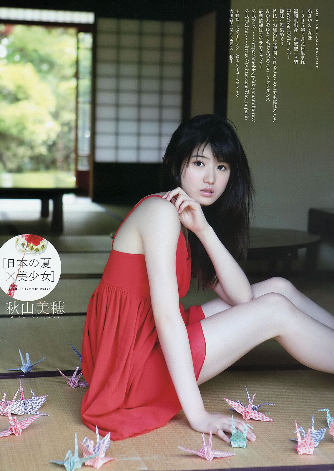 [Young Animal] 2014 No.15 16 橋本環奈 秋山美穂 松井珠理奈 二村春香 竹内舞 古畑奈和 松村香織 [44P]