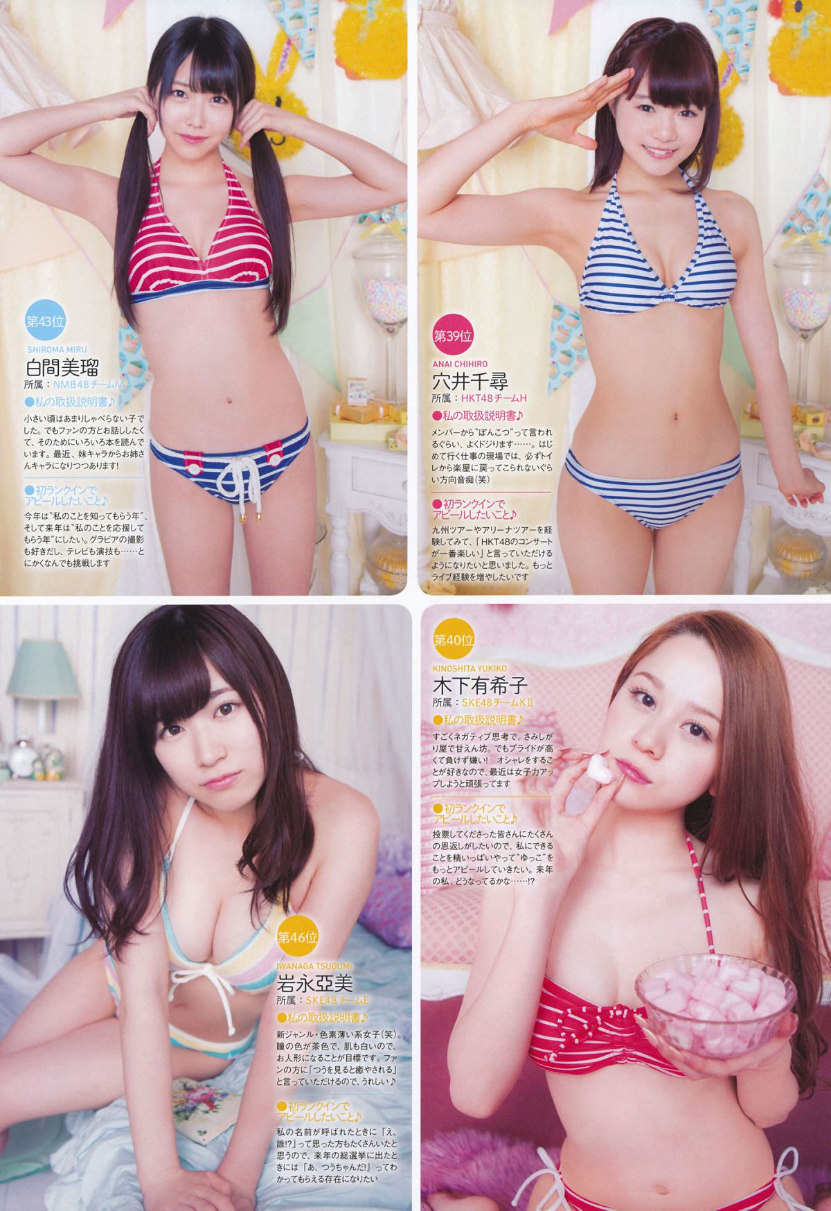 2014.08.04 AKB 総選挙! 水着サプライズ発表 2014 [135P]