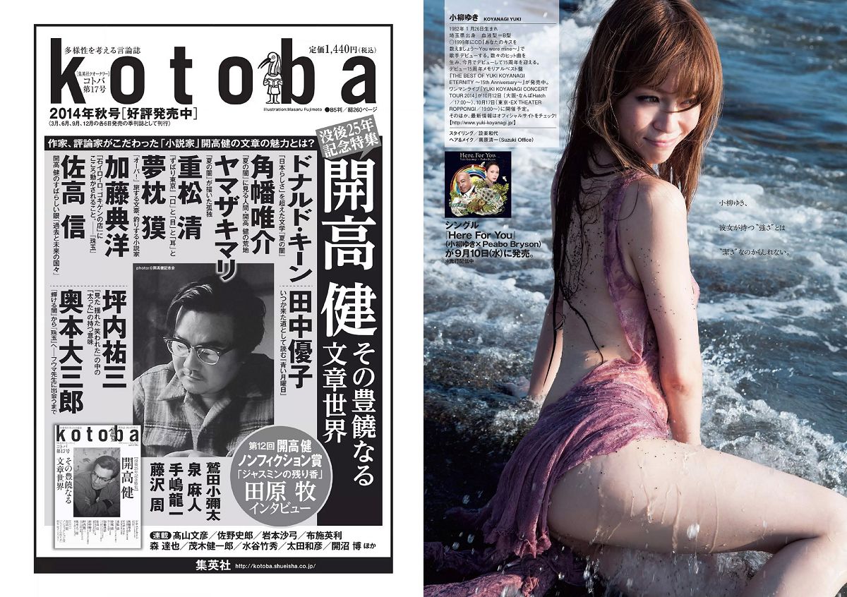 [Weekly Playboy] 2014 No.38 大島優子 佐野千晃 久松郁実 加藤玲奈 小柳ゆき 大場はるか ちな 波多野結衣 [27P]