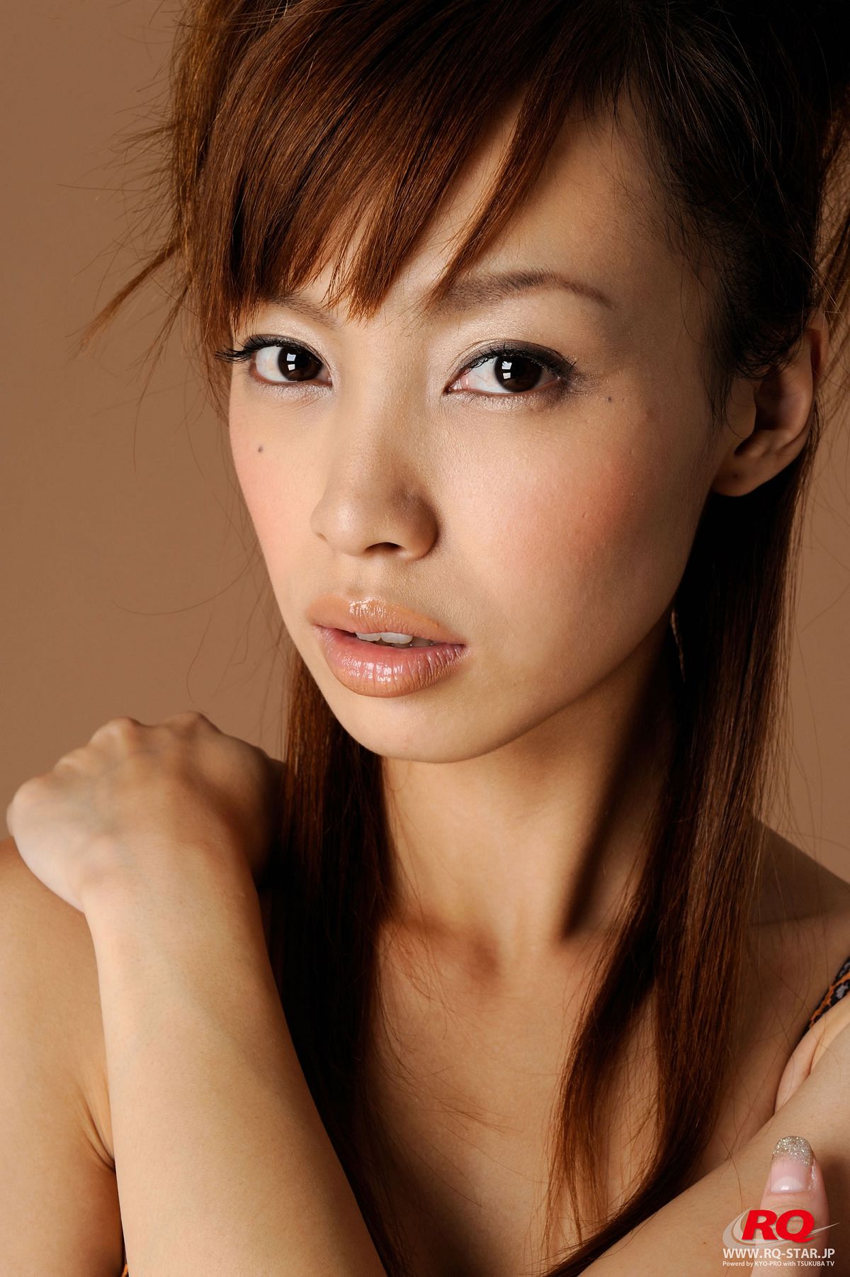 [RQ-STAR] NO.00082 Izumi Morita 森田泉美 Swim Suits – Brown [95P]