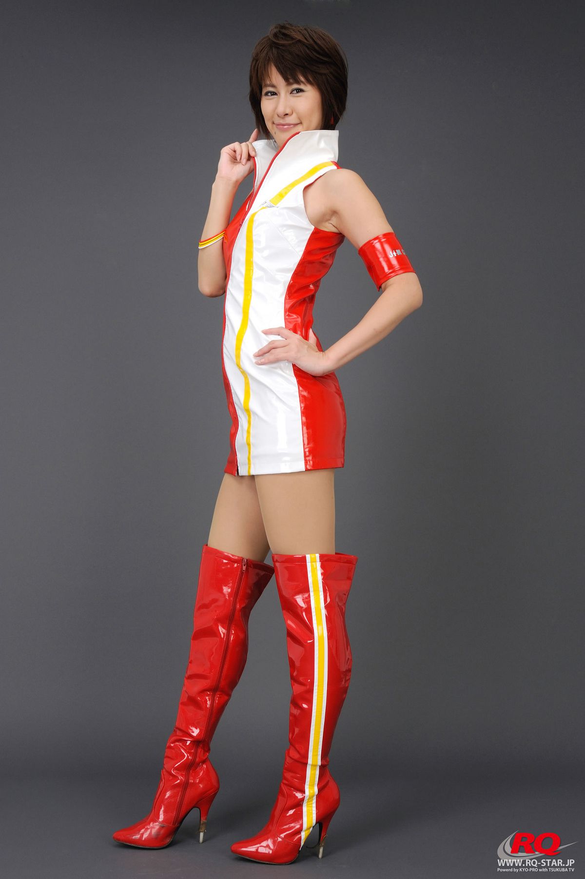 [RQ-STAR] NO.00088 Akiko Fujihara 藤原明子 Race Queen – 2008 Jim Gainer [100P]