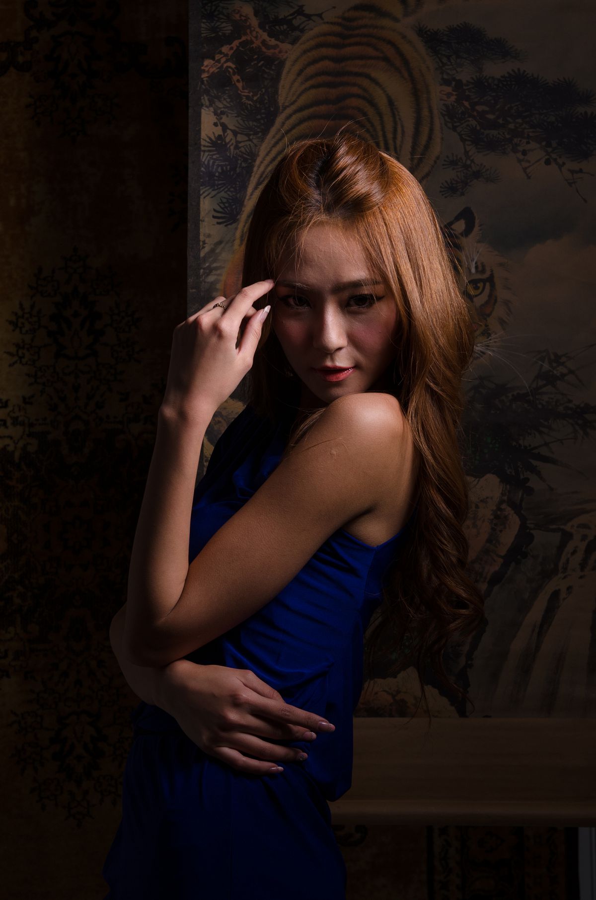 [Beautyleg] 女神小雪 天堂鳥&琴 棚拍高清写真 [70P]