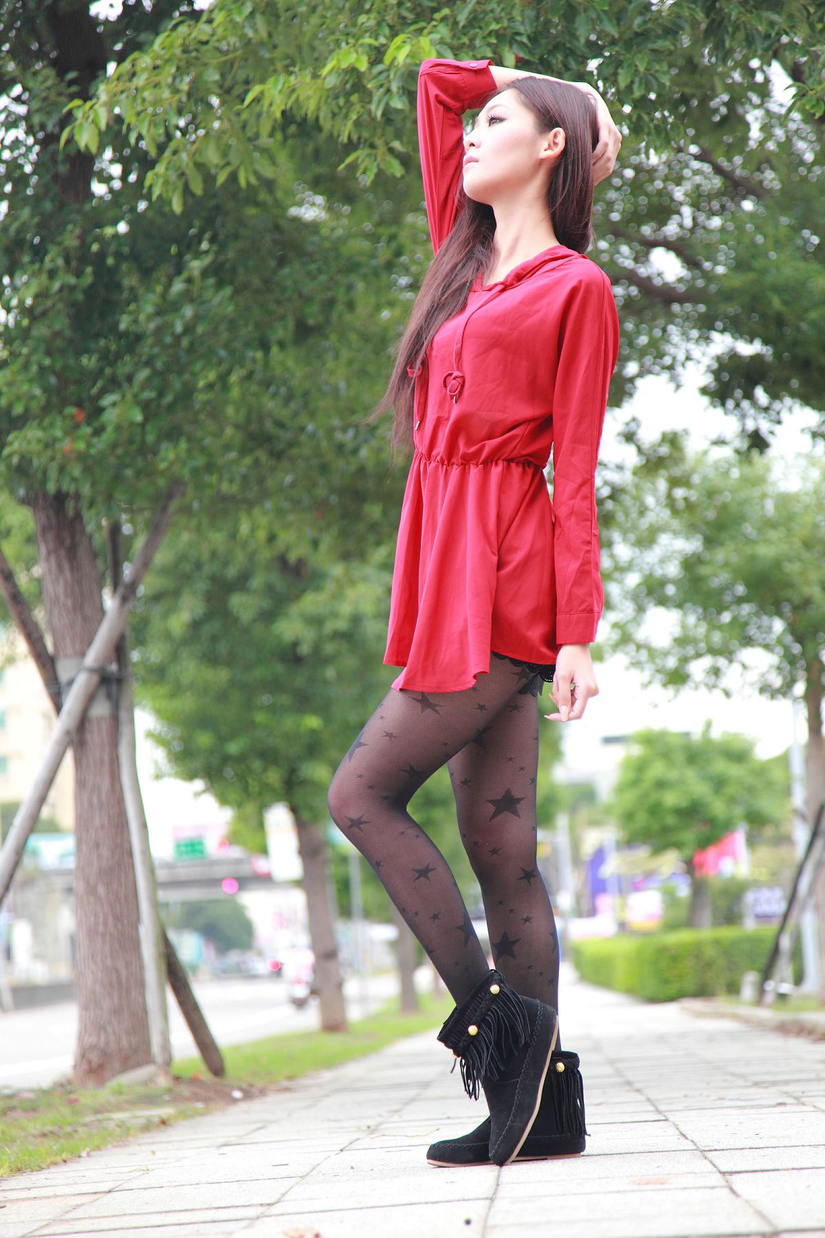 [Beautyleg] 女神--Winnie新竹縣體育場小雪外拍-1 [28P]