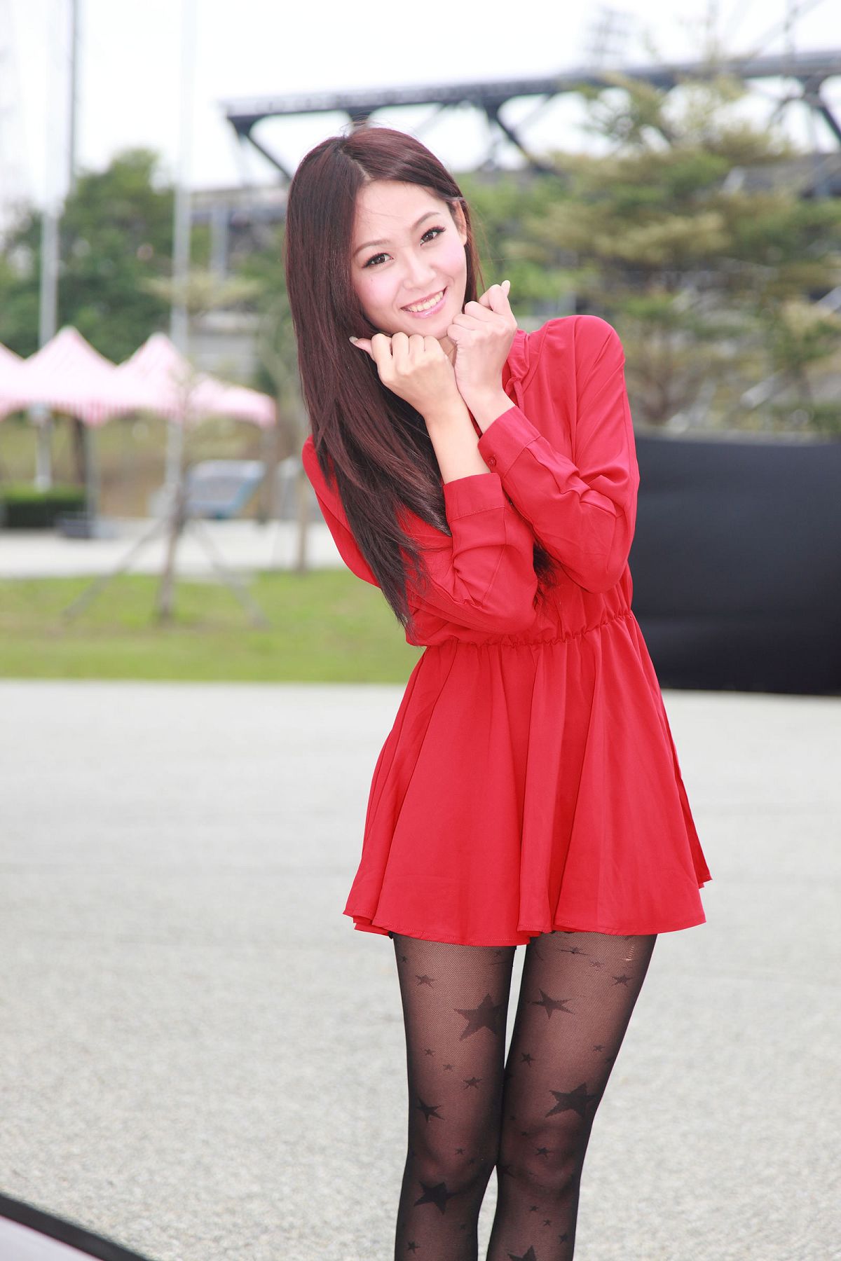 [Beautyleg] 女神新竹縣體育場小雪外拍-2 [29P]