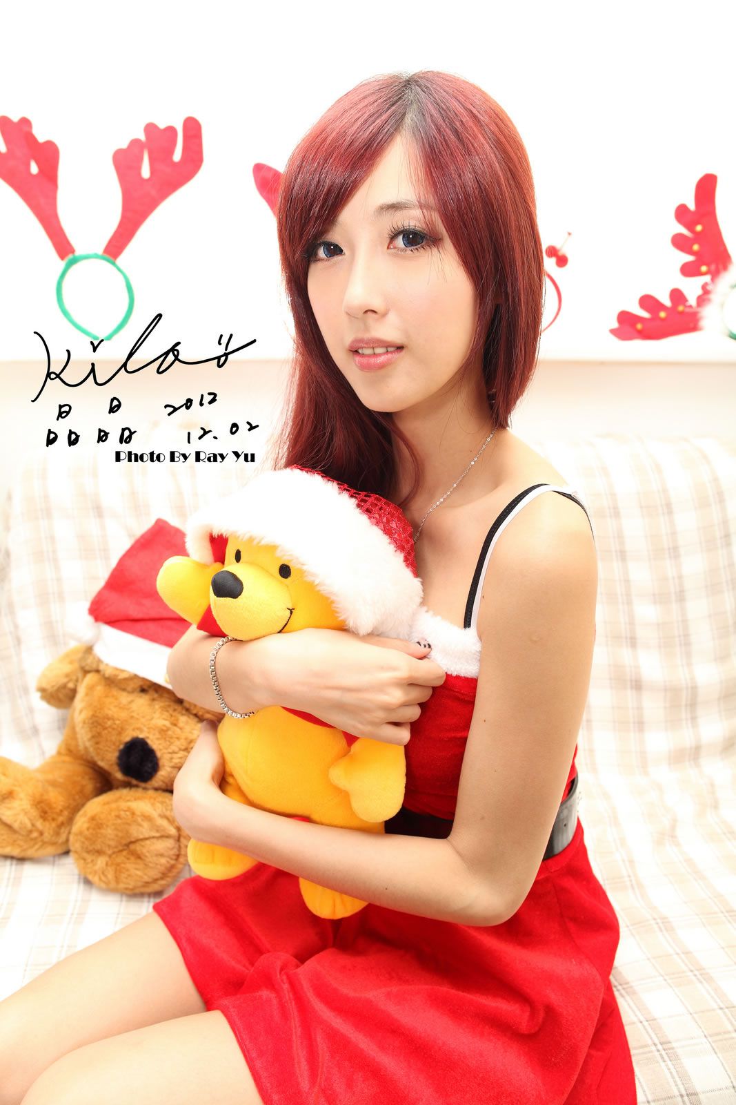 台湾清纯美女 Kila晶晶 -圣诞装最全合辑 [135P]