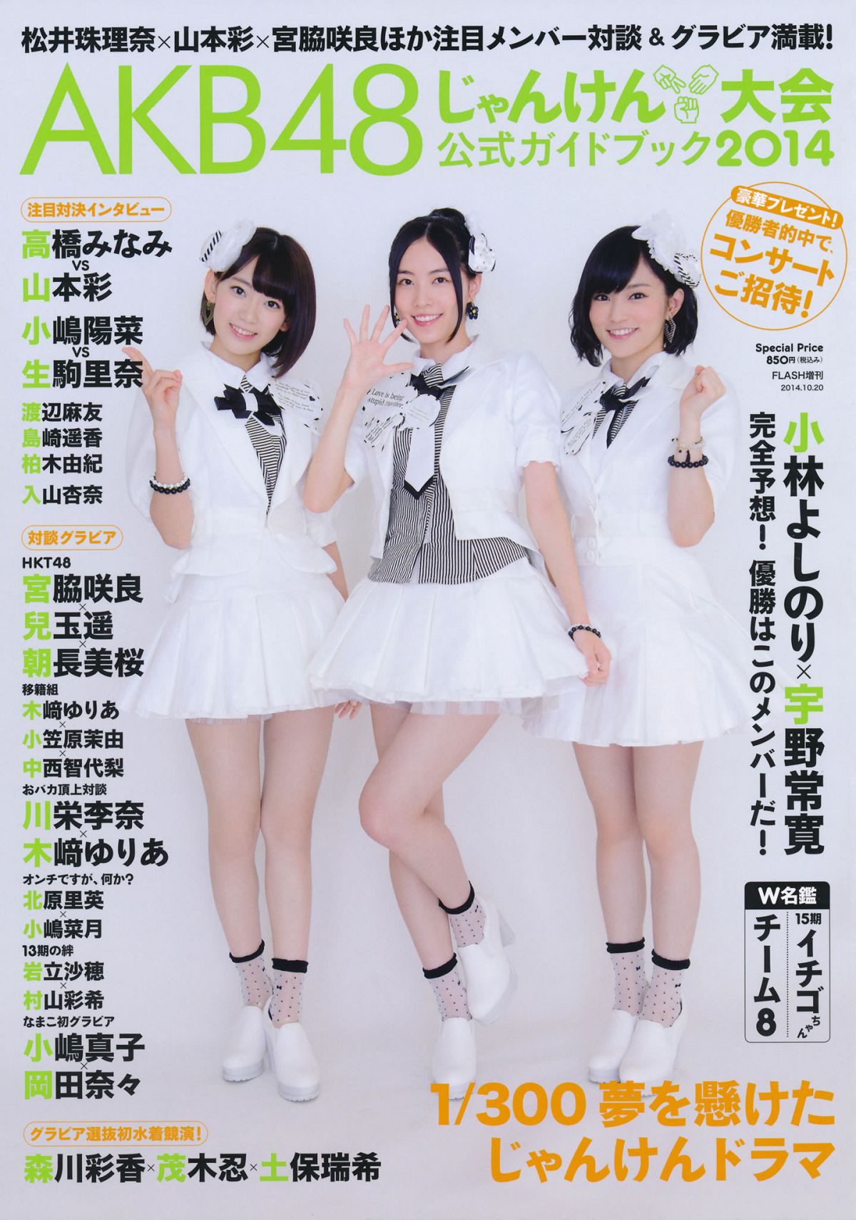 2014.09.11 AKB48じゃんけん大会公式ガイドブック2014 [62P]