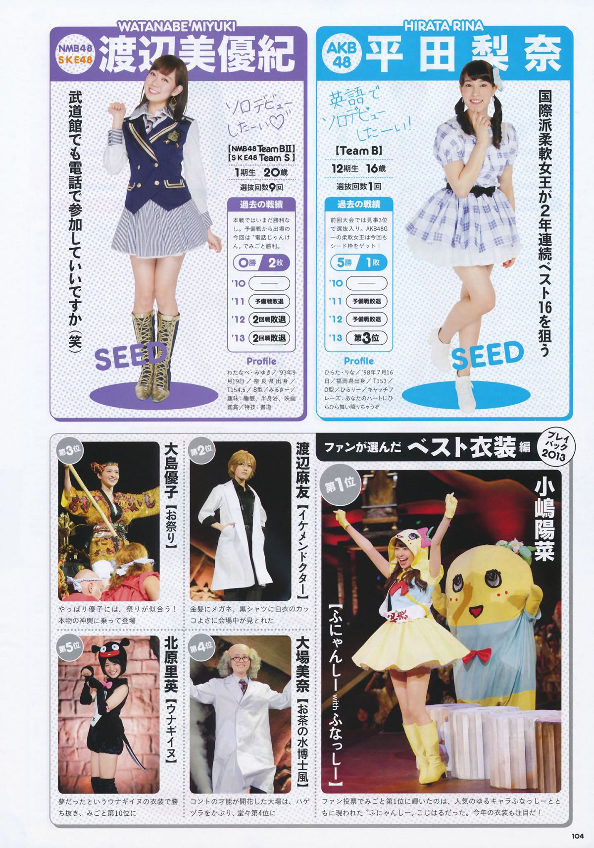 2014.09.11 AKB48じゃんけん大会公式ガイドブック2014 [62P]