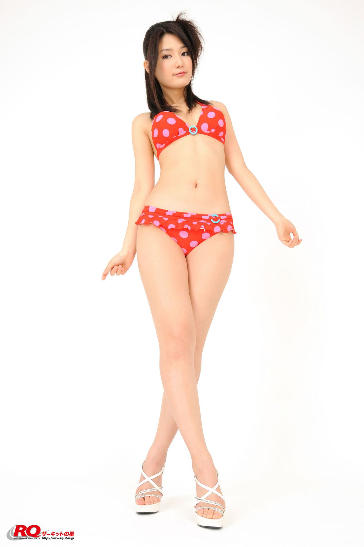 [RQ-STAR] NO.00105 Hitomi Furusaki 古崎瞳 Swim Suits – Red [110P]